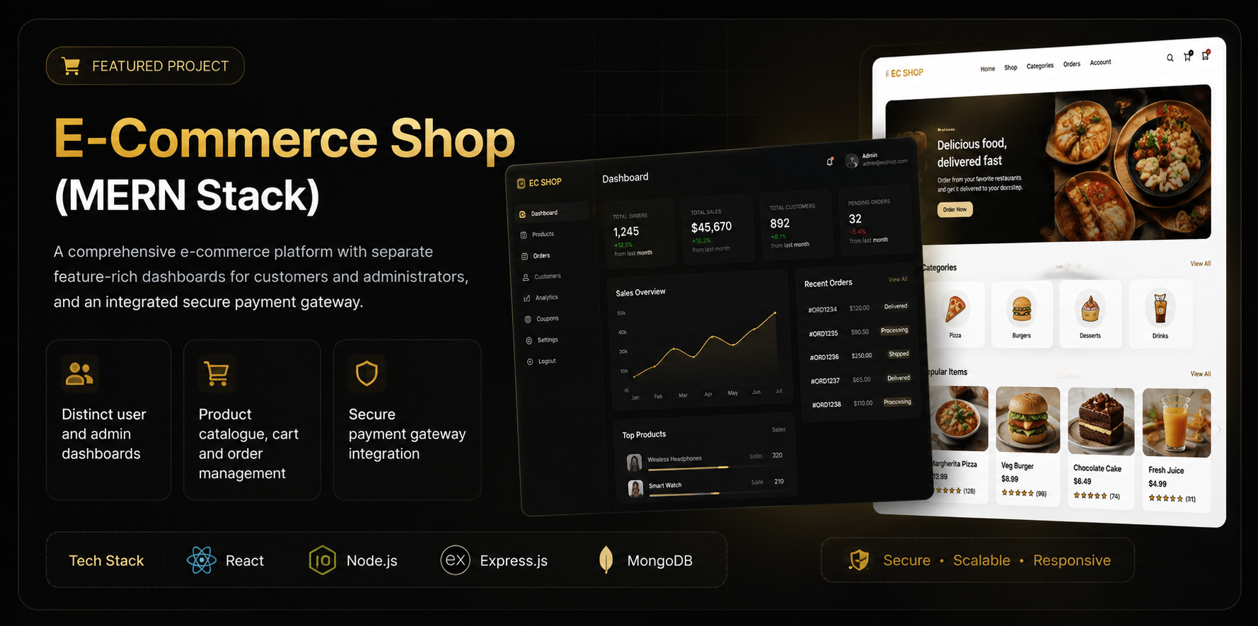 E-Commerce Shop (MERN) screenshot